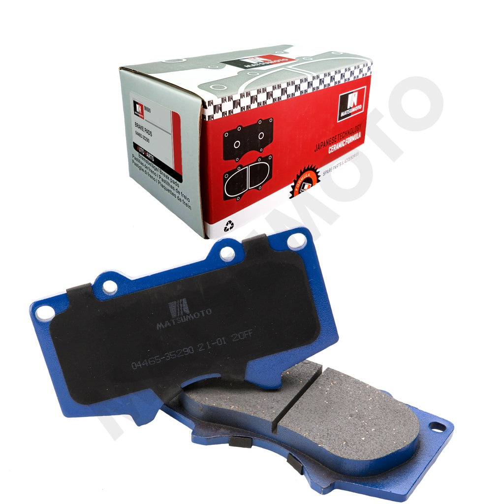 PACK DE DOS PASTILLAS DE FRENOS DELANTERAS Y TRASERAS MATSUMOTO M440-M690