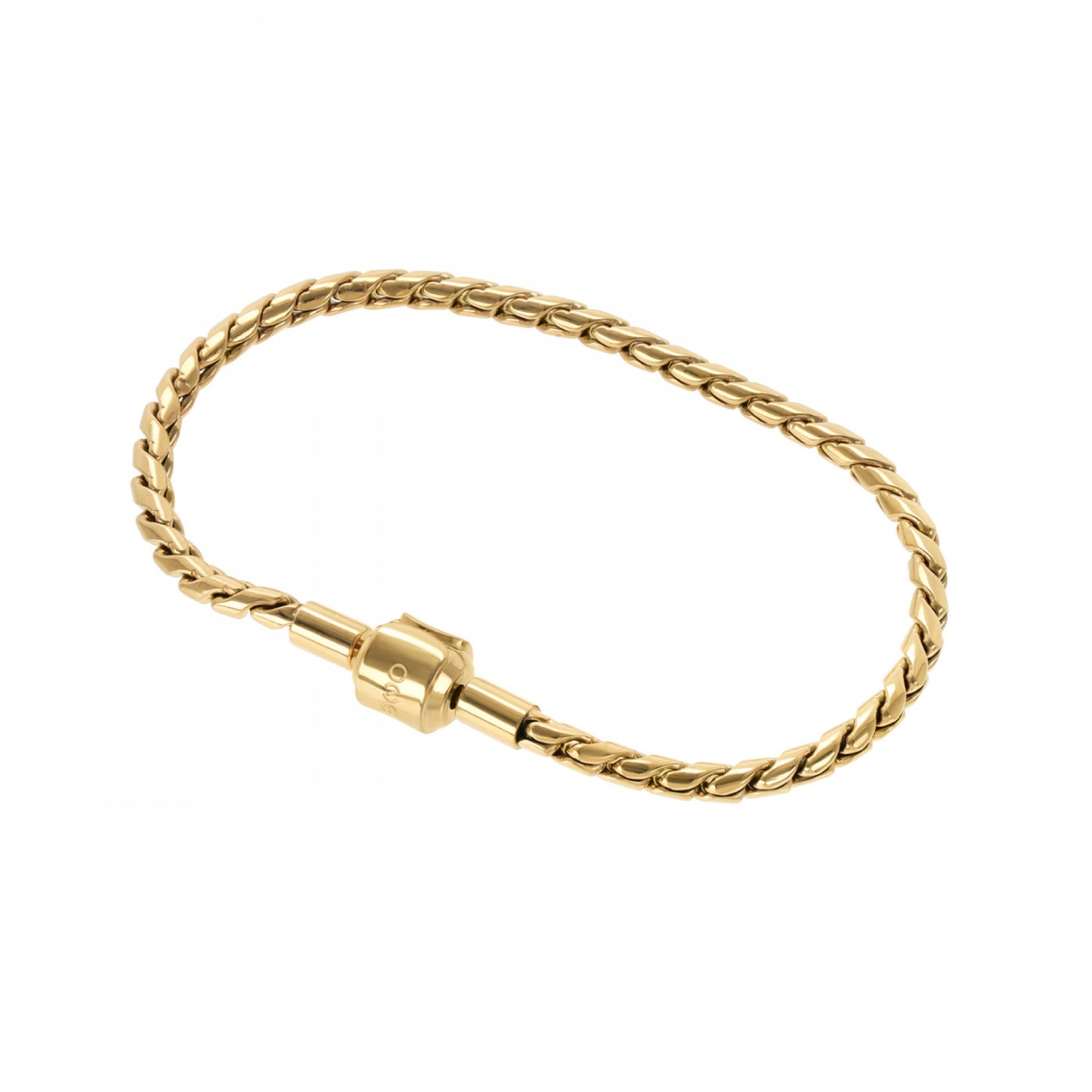 Pulsera One Energy Master Twisted Gold