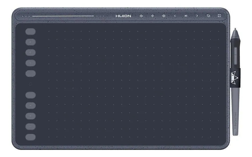 Tablet De Dibujo Grafico Huion Hs611 Space Grey