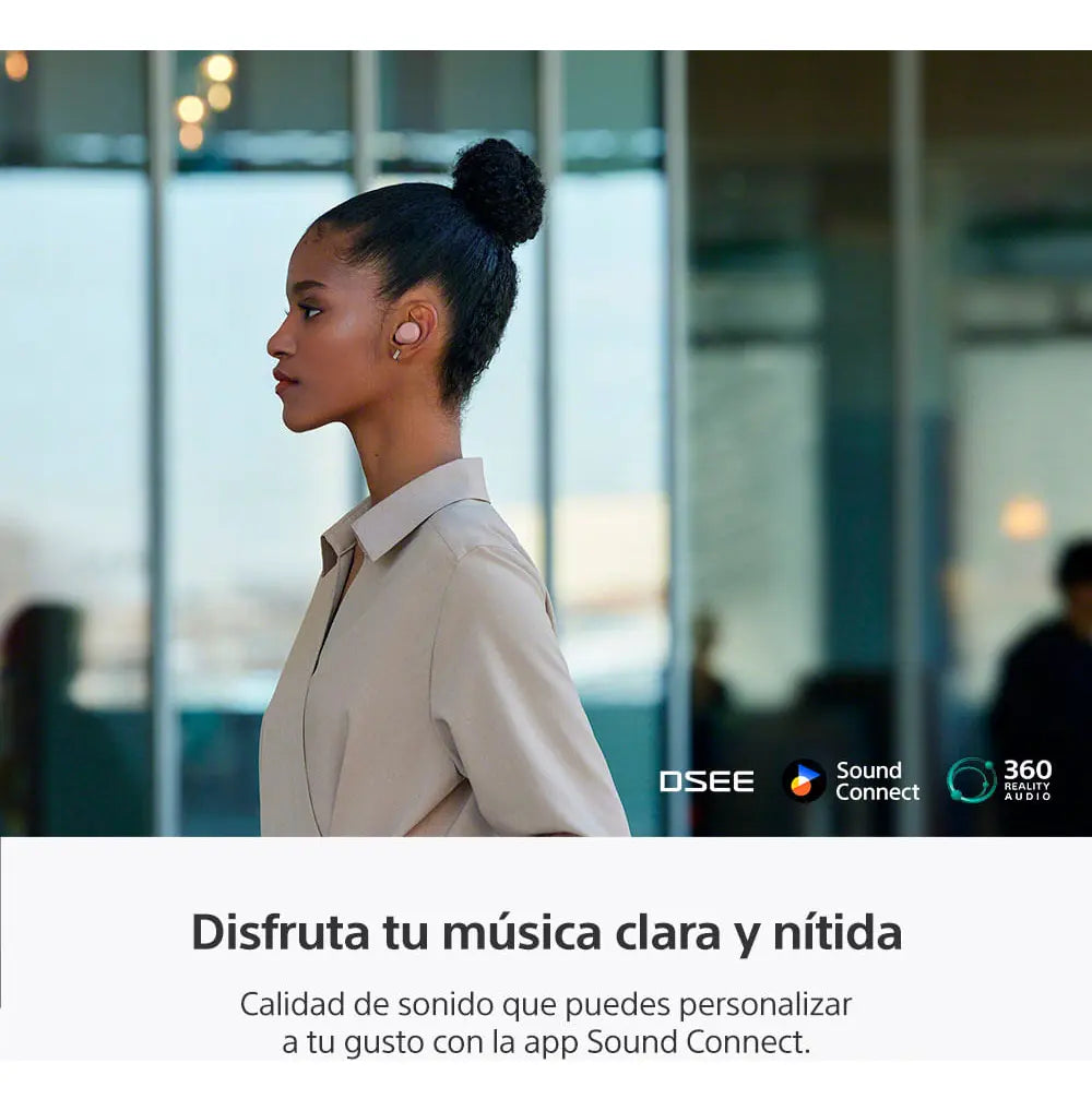 Audífonos Bluetooth Sony WF-C710N Rosa