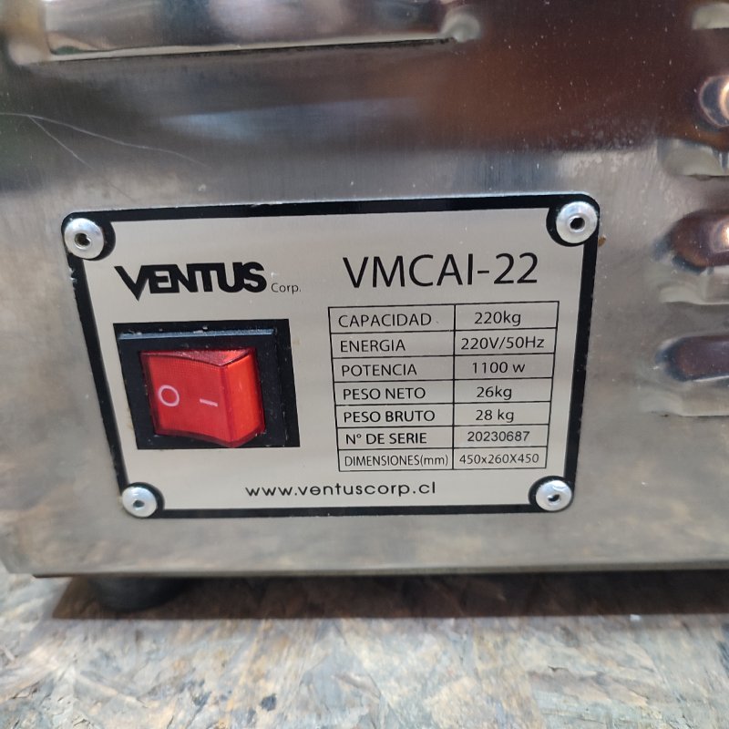 Moledora Carne Compacta Ventus Vmcai-22 Inox