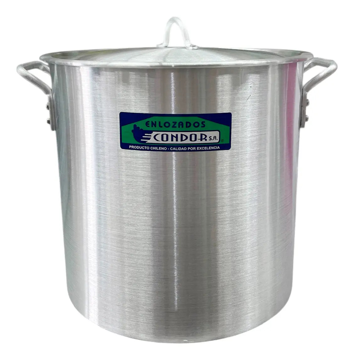 Fondo Hotel Aluminio Condor 84 cm 30 Litros, Plateado