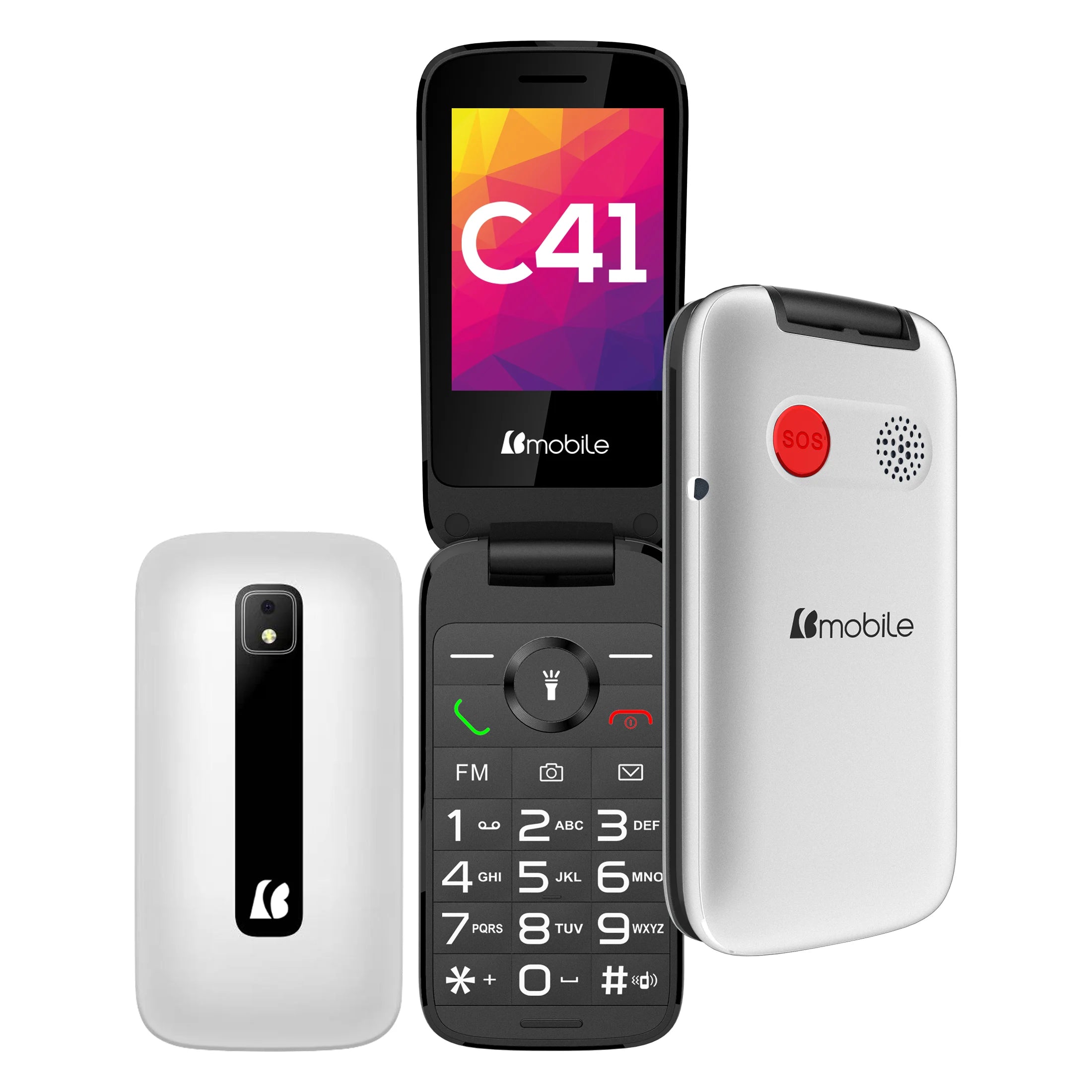Celular Almeja Bmobile C41 Blanco
