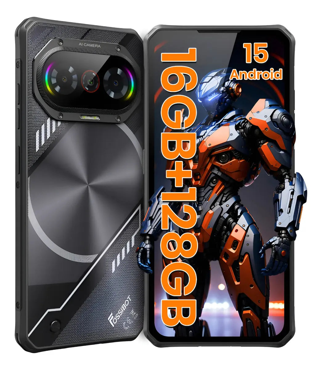 Fossibot F114 12GB RAM 128GB ROM, Negro