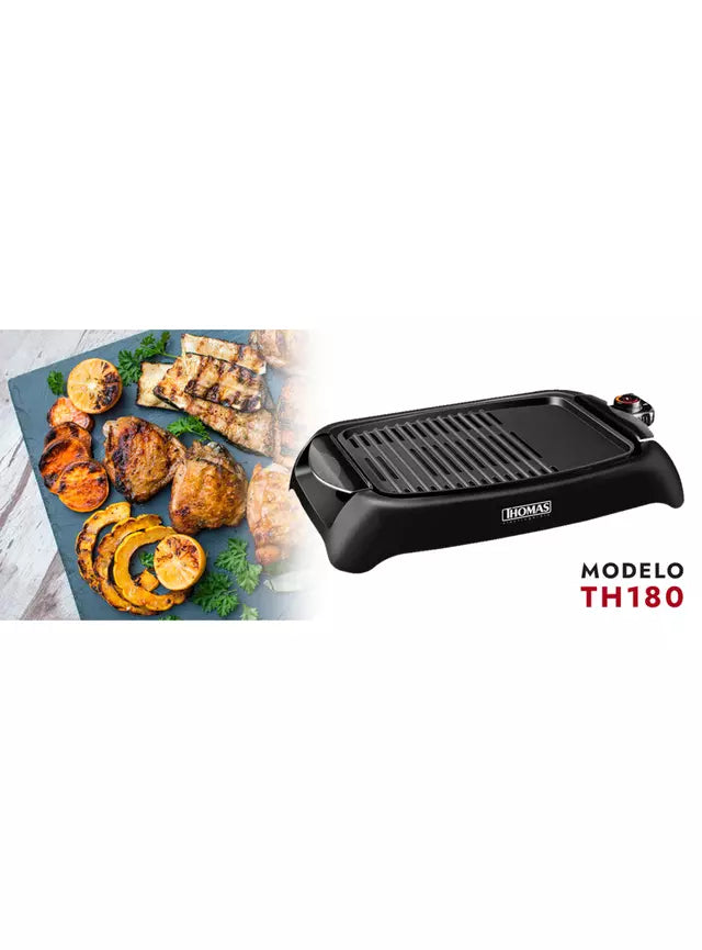 Parrilla Eléctrica Thomas Th-180/ 1000wt Negro