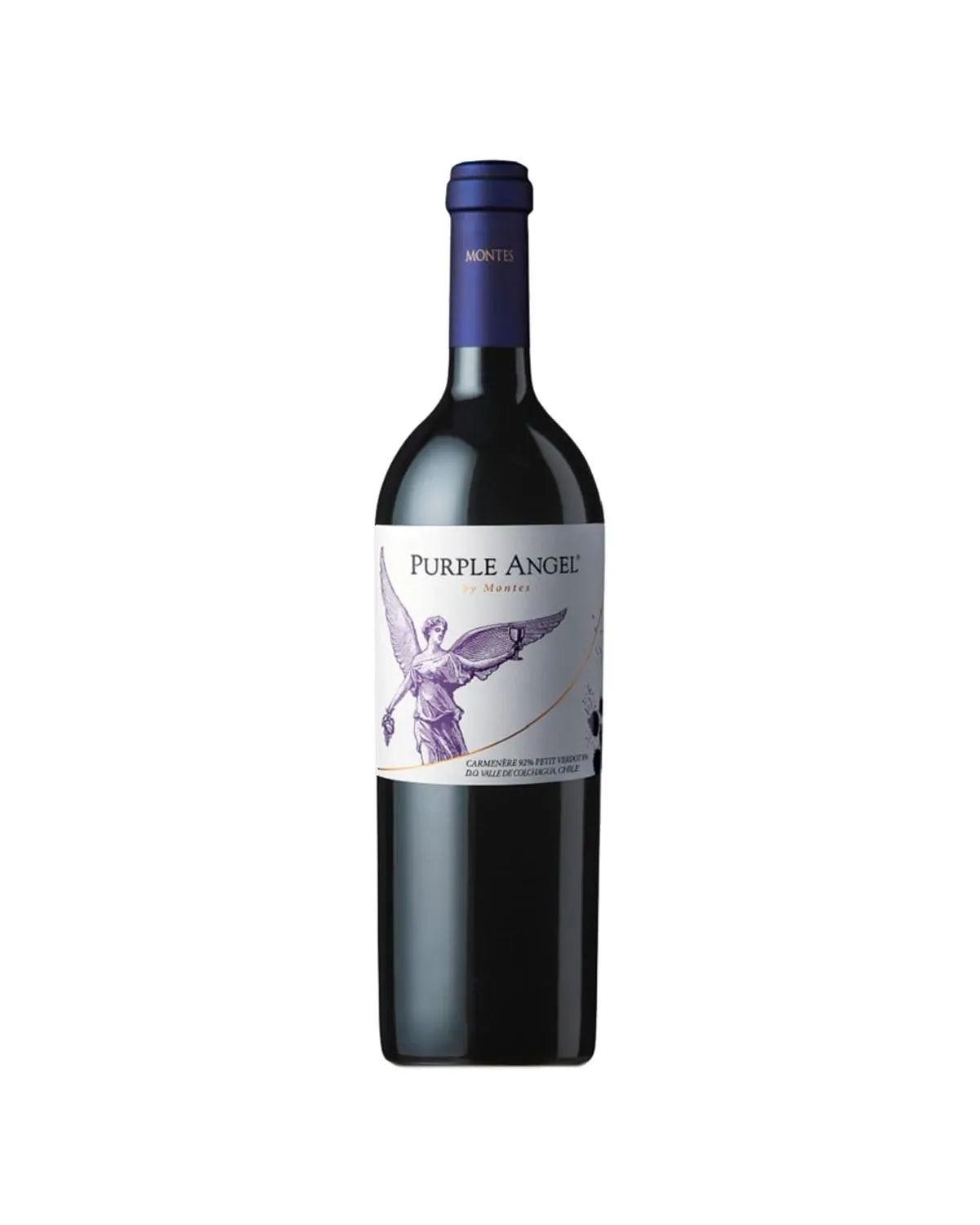 Vino Tinto Purple Angel Montes 2021 - Carmenere y Petit Verdot de Colchagua - 750 ml