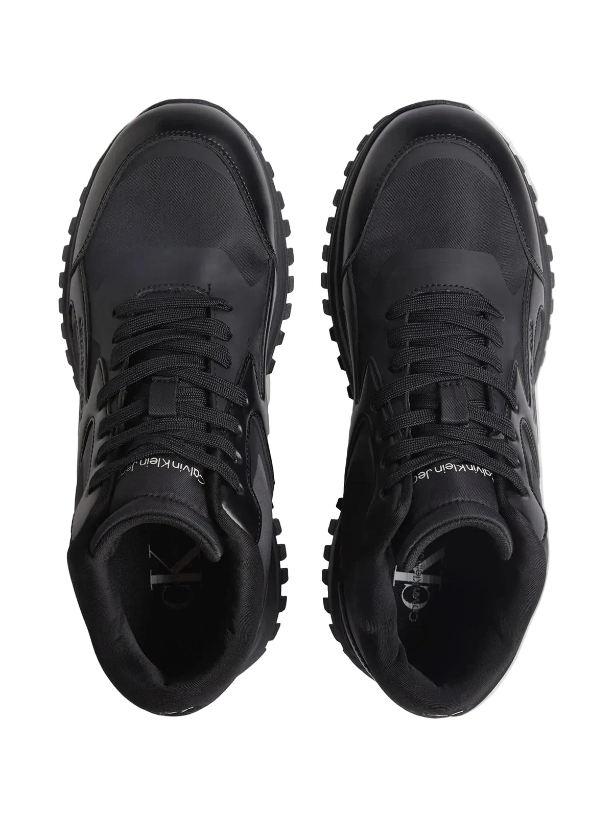 Zapatillas Runner Calvin Klein Vibram Tooth Hi Multilay Negro