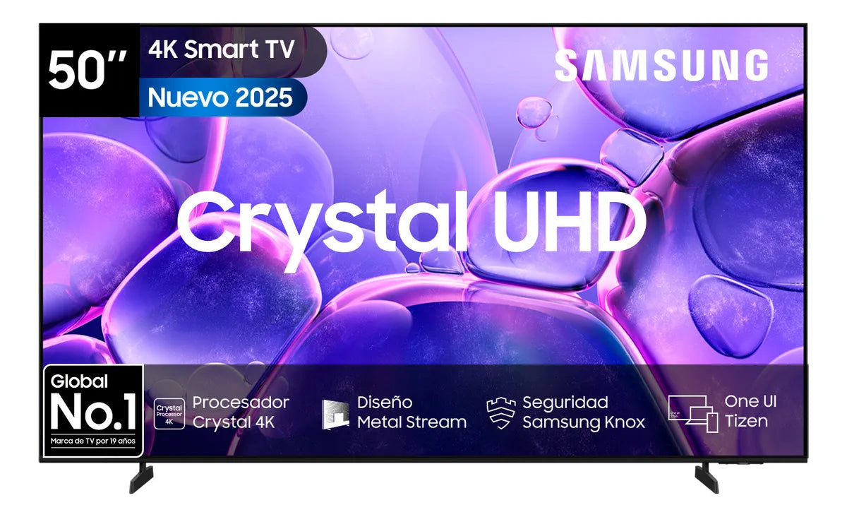 Smart TV Crystal UHD Samsung UN50U8000FG 50 pulgadas