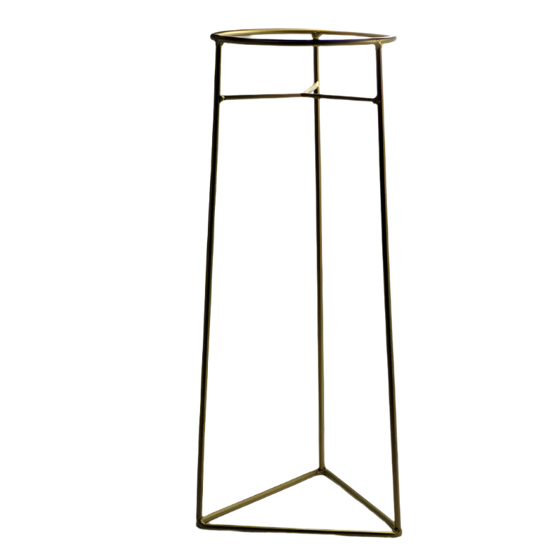 Portamacetero De Metal Generico Triangular Dorado