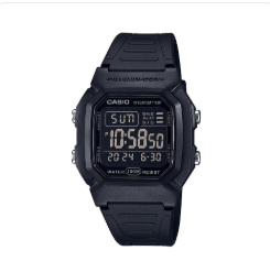 Reloj Hombre Casio Water Resistant Negro 100m Masculino