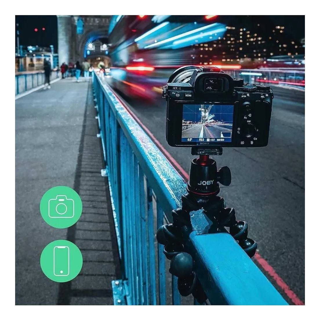 Trípode Para Cámara Joby Jb01507 Gorillapod 3k Kit Negro