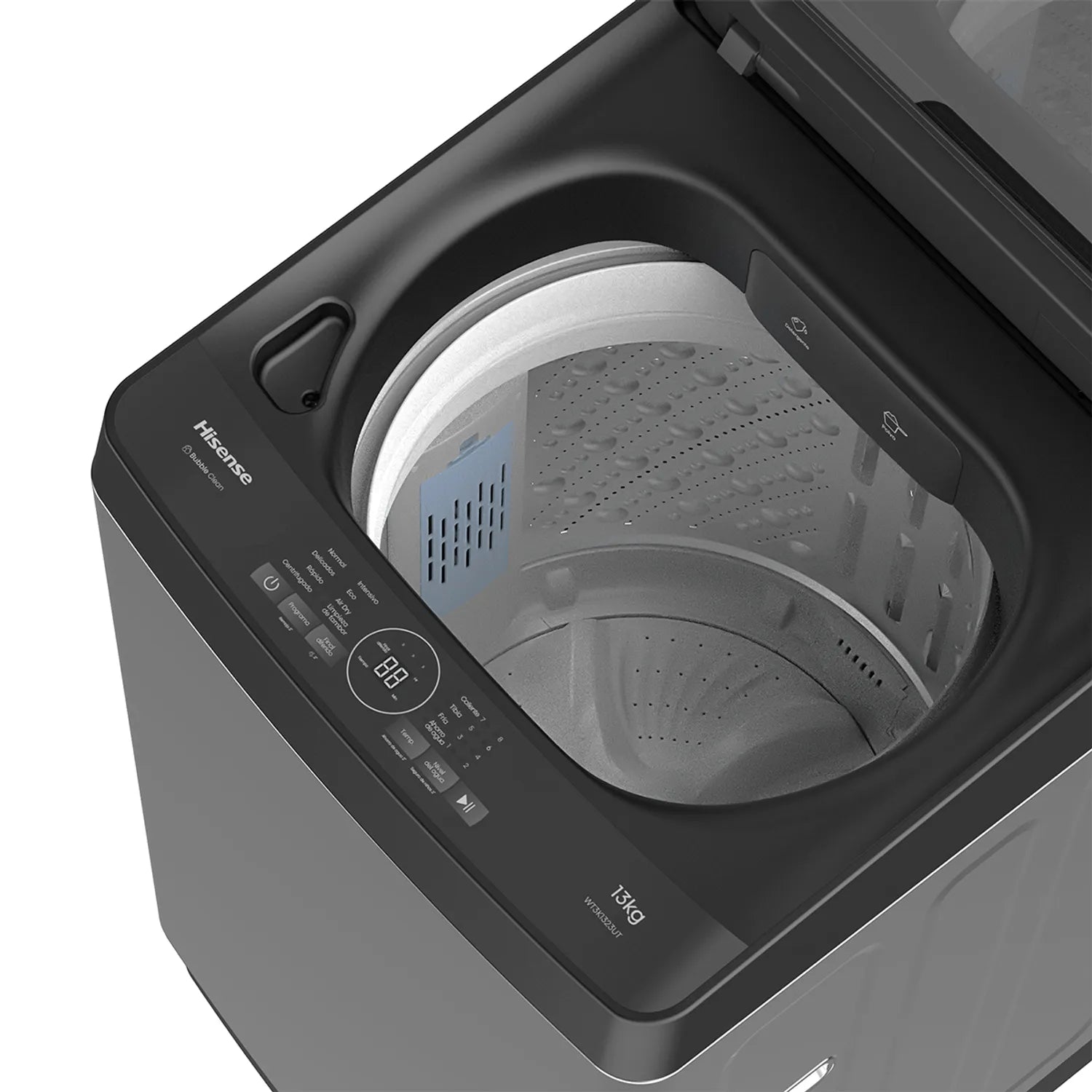 Lavadora Hisense WT3J1323UT 13 Kg Carga Superior