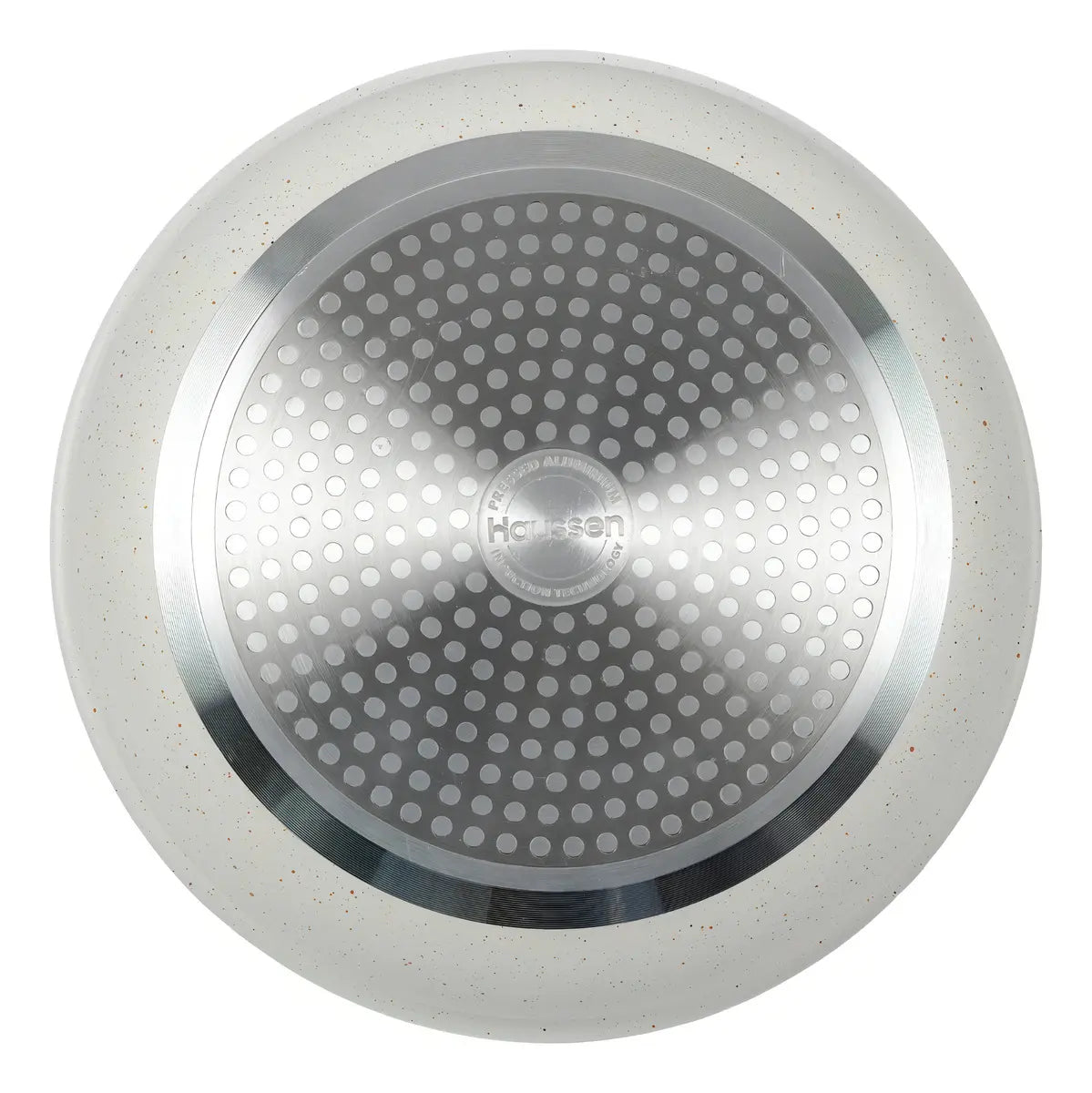Batería de Cocina Antiadherente Granito 11 Piezas Infini Crema