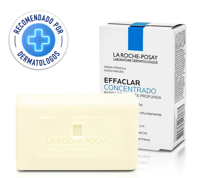 Jabon En Barra La Roche-Posay Effaclar Concentrado 70 G