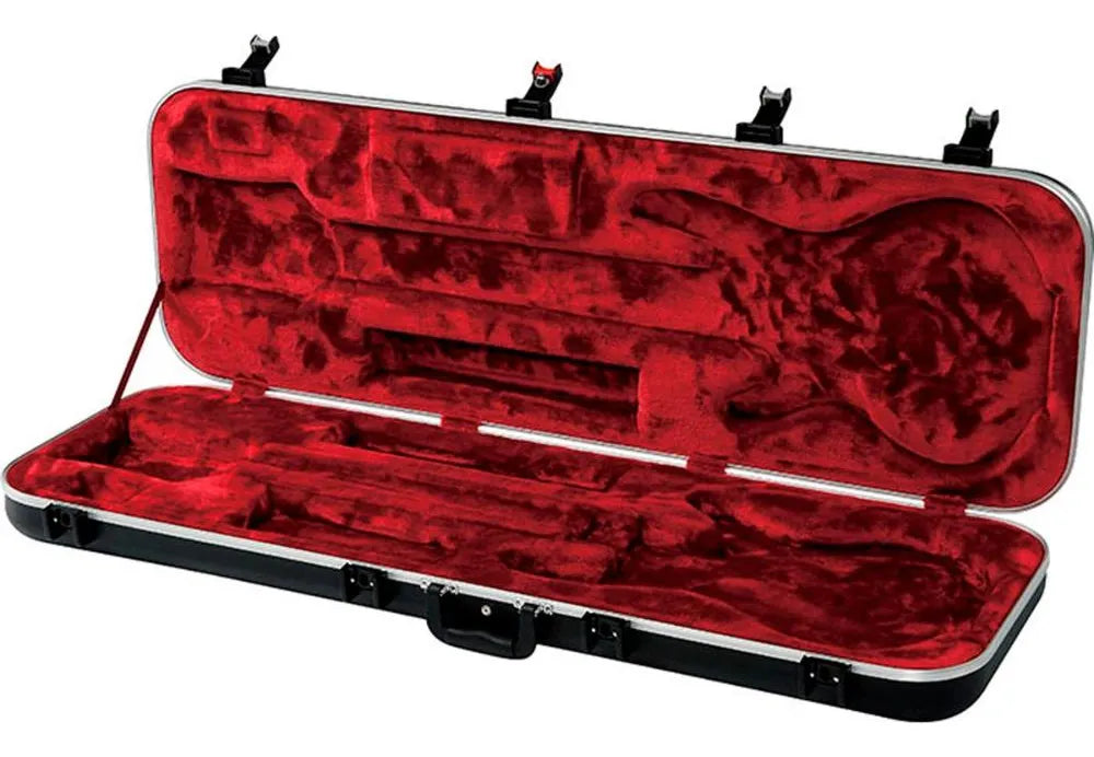 Case para Bajo Eléctrico Ibáñez MB300C – Negro/Rojo