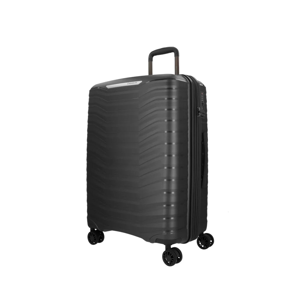 Maleta Saxoline Titanium Alu Black M/ 66 Litros