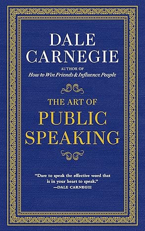 Libro Dale Carnegie The Art Of Public Speaking