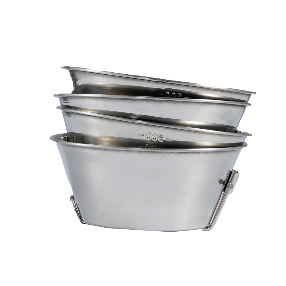 Set 4 Bowls Terra Force Camping 500 Ml