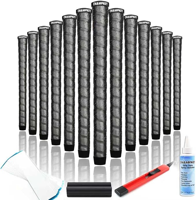 Juego De 13 Empuñaduras De Golf Champkey Poliuretano Avanzado