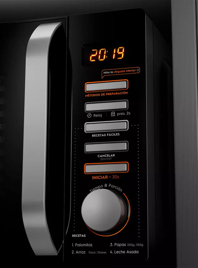 Microondas Digital Mademsa MM20FBH Negro 16L