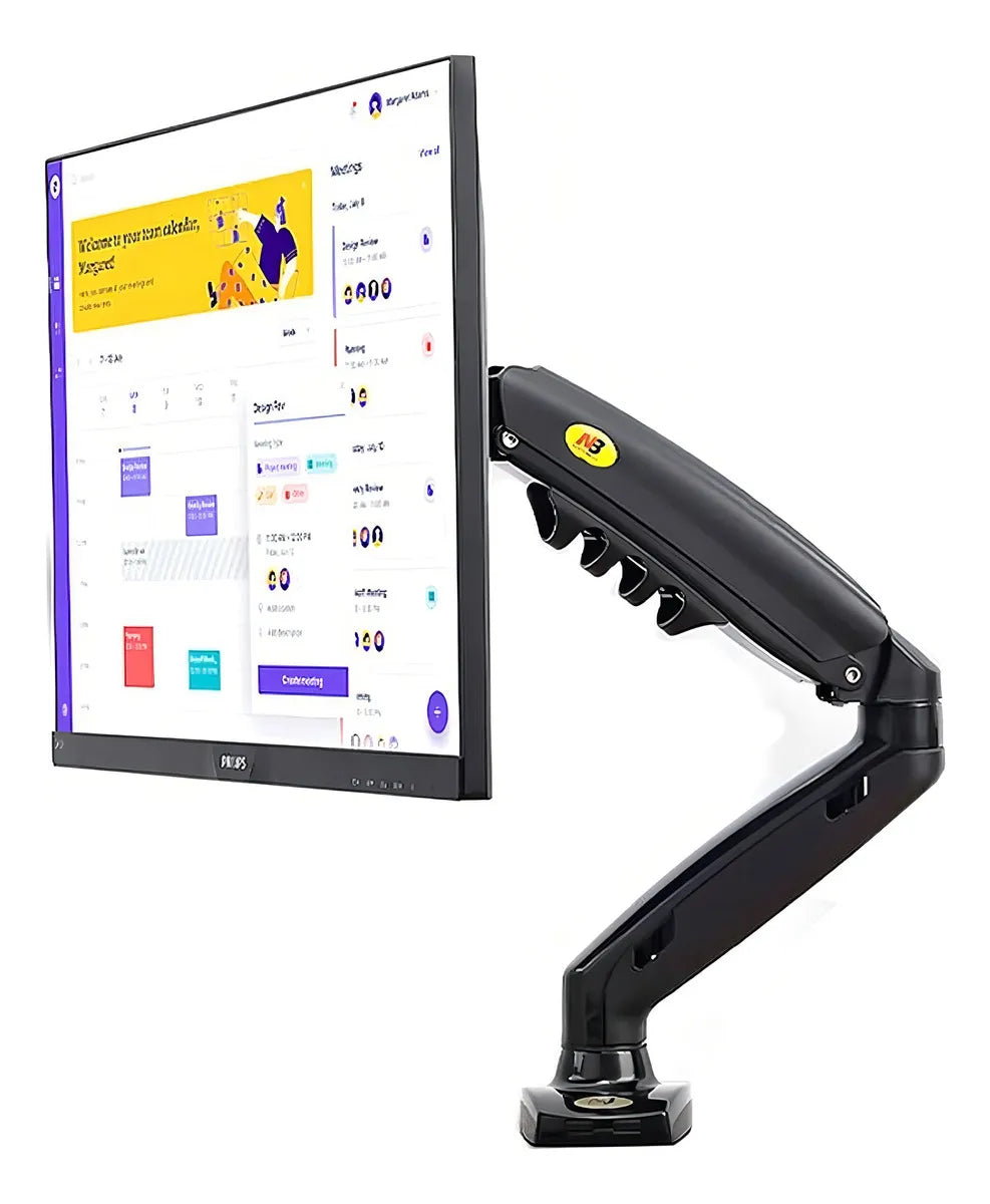 Soporte De Mesa Para Tv/Monitor Nb Ergonomic F80/ 17-27 Negro