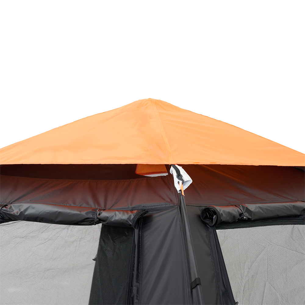 Carpa Semi Automatica 2-3P Terra Force Morrillos Negro