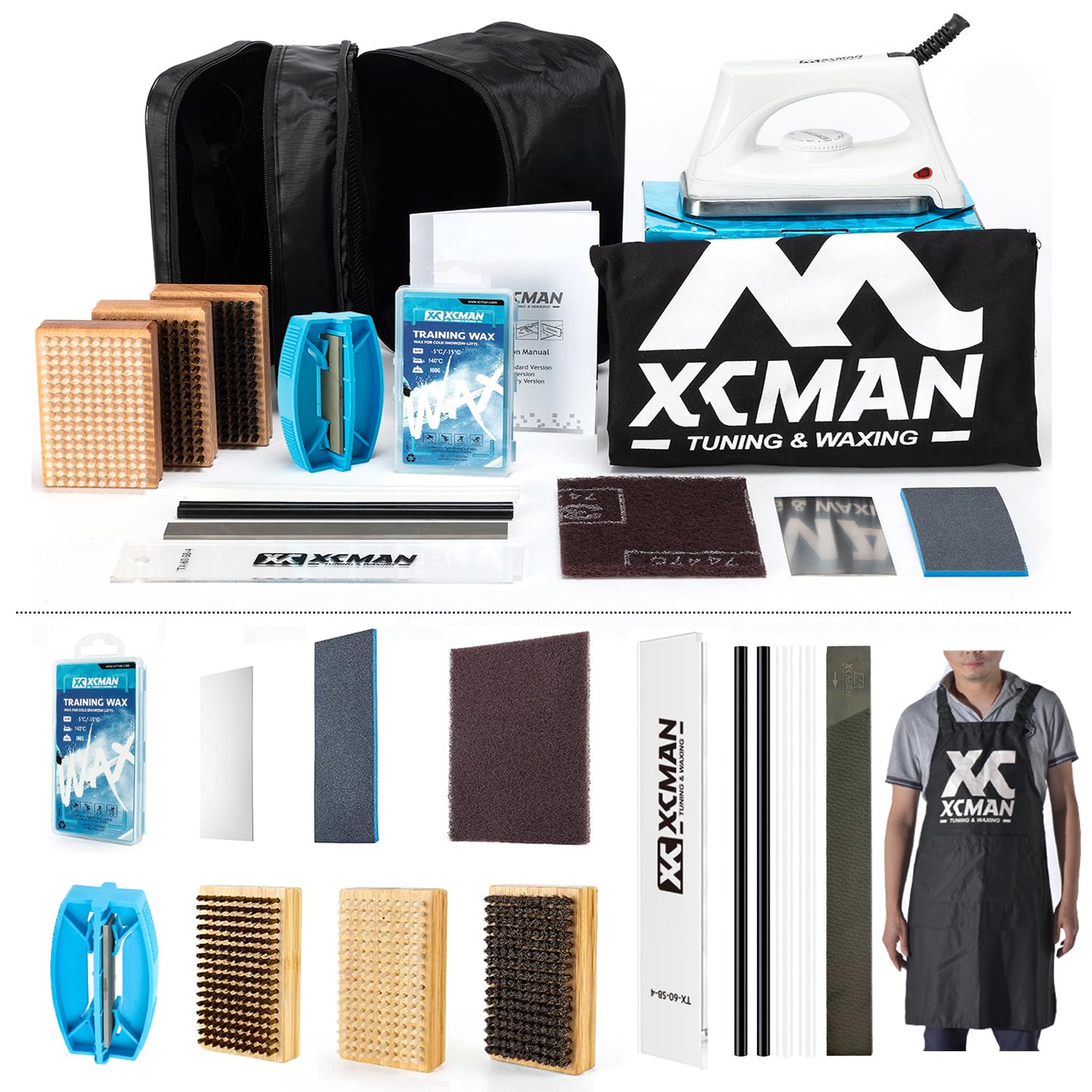 Kit Completo De Herramienta De Tuning Y Encerado Xcman Stk-3