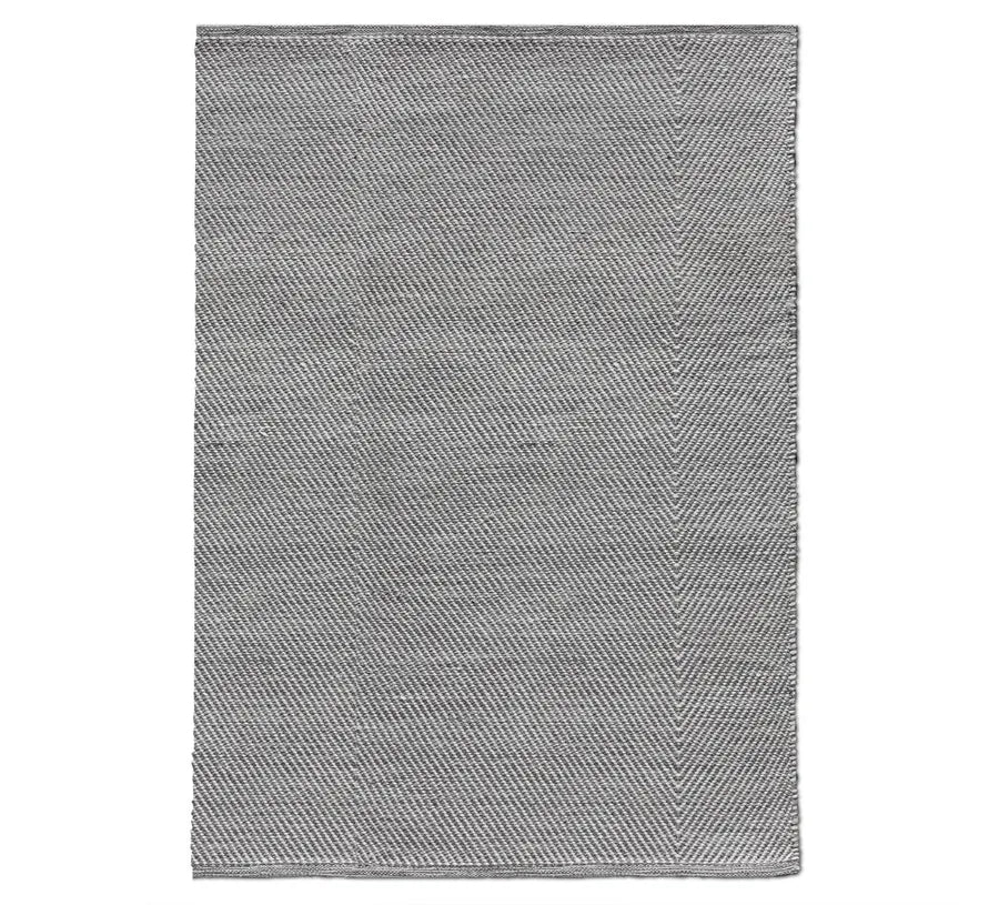 Alfombra Cannon Home Espiga Gris 200x300 cm Lana y Algodón