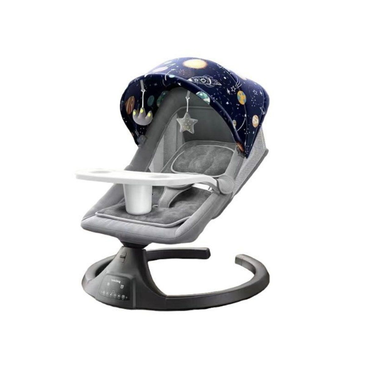 Mecedora Eléctrica Inteligente Lubabycas Bobi Long 2 en 1 – 0 a 24 Meses