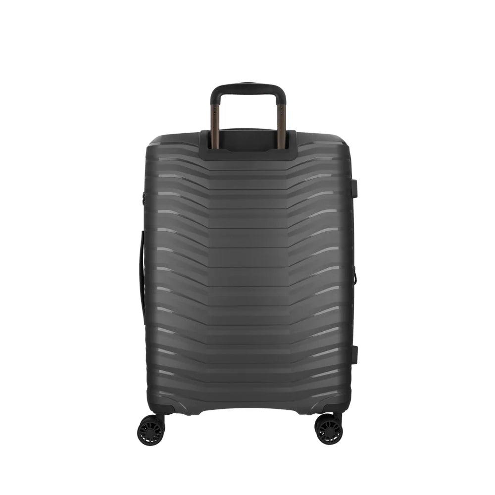 Maleta Saxoline Titanium Alu Black M/ 66 Litros