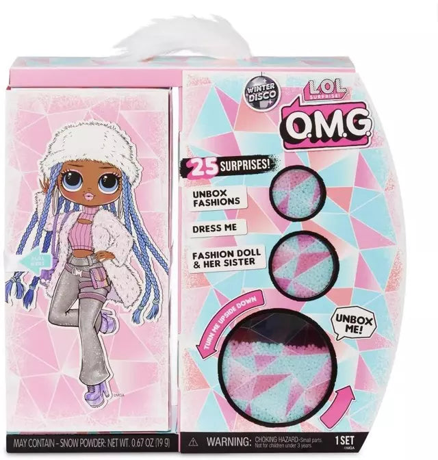 Muñeca Lol Surprise Omg Winter Disco Snowlicious Fashion Doll Y Sister