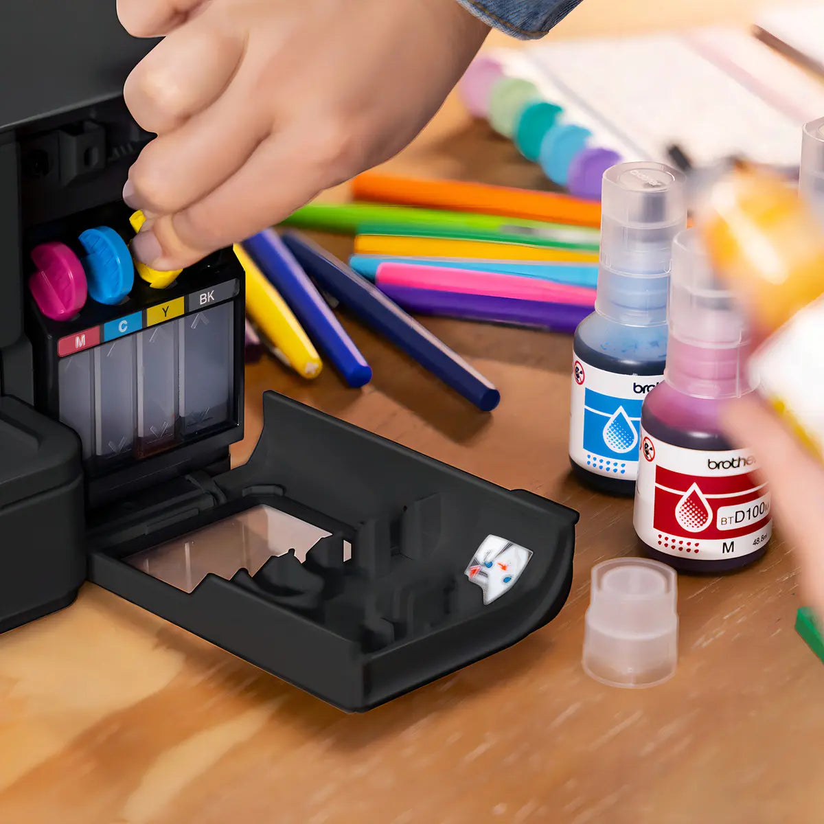 Impresora Multifuncional Brother DCP-T230 Negro