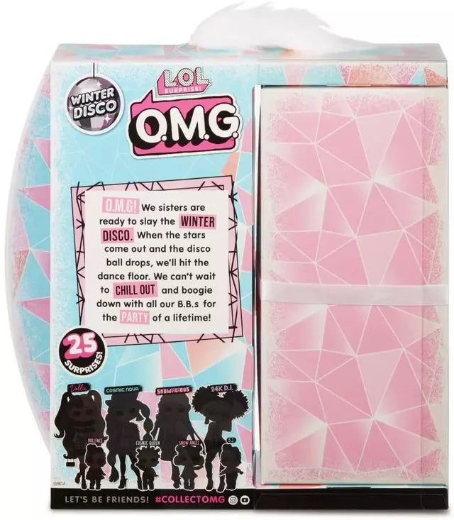 Muñeca Lol Surprise Omg Winter Disco Snowlicious Fashion Doll Y Sister