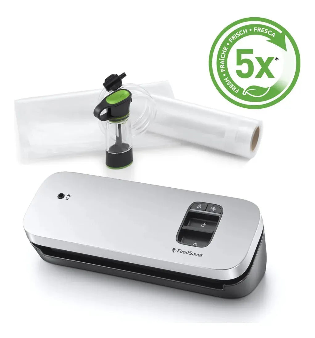 Máquina Selladora al Vacío FoodSaver VS1190X Plateado/Negro