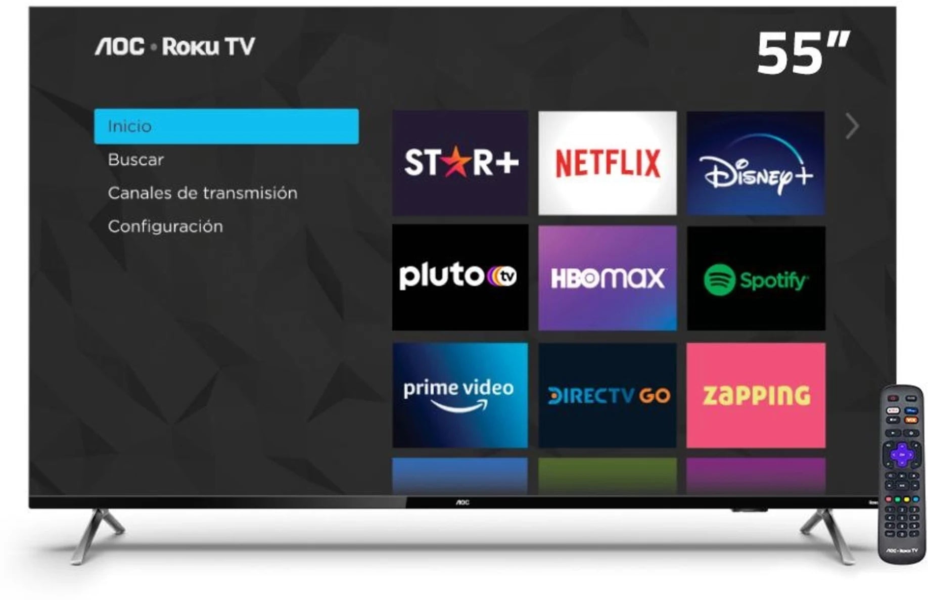 Smart TV UHD LED AOC 55U6125 55 Pulgadas
