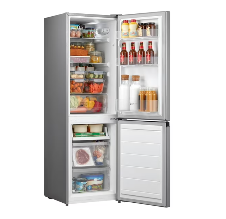 Refrigerador Bottom Mount Midea Mdrb241fge50m Siver 174 Lts