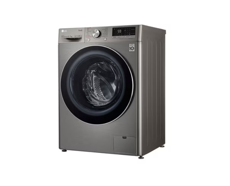 Lavadora/ Secadora LG WD12VVC4S6C 12kg/7kg Carga Frontal