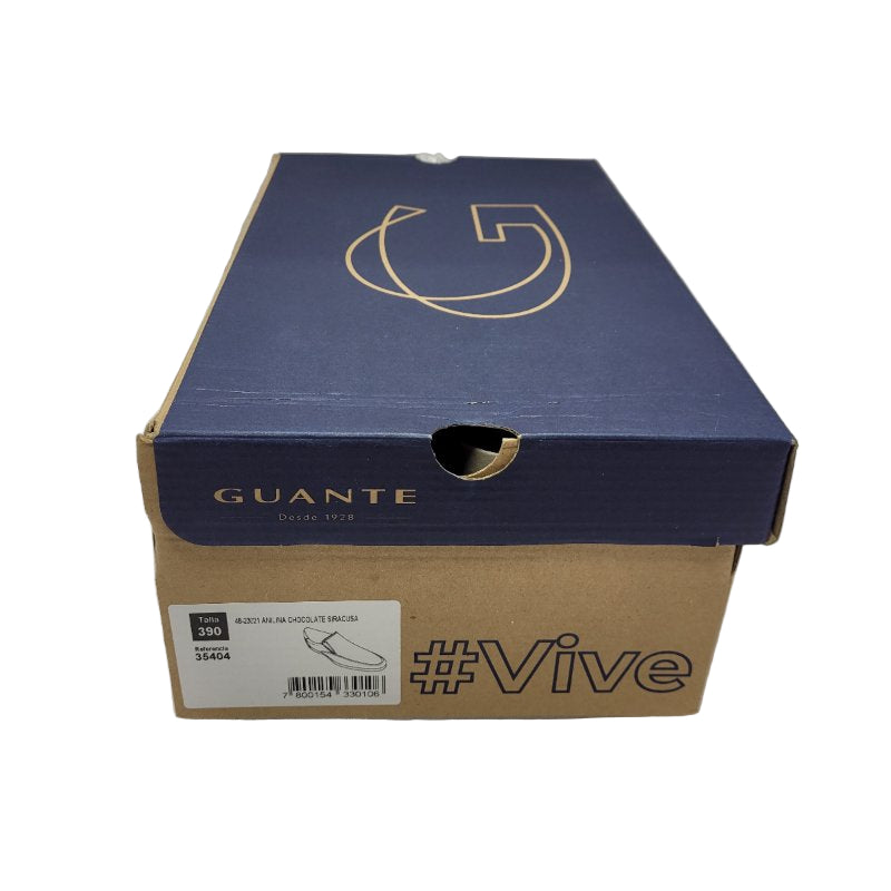 Zapatos De Vestir Guante Anilina Chocolate  Siracusa Cafe 39 Masculino