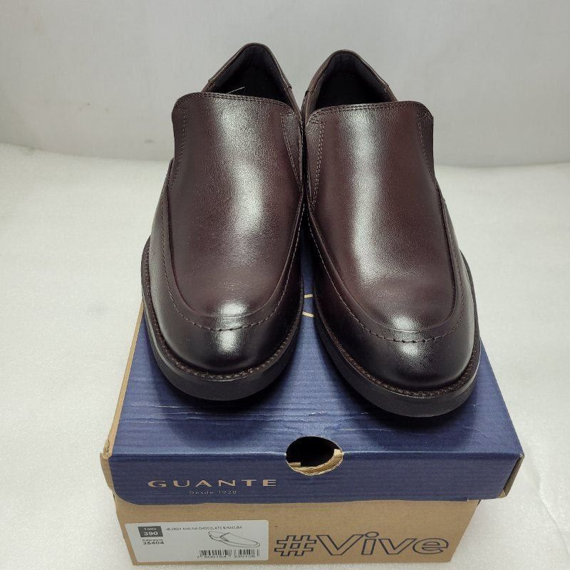 Zapatos De Vestir Guante Anilina Chocolate  Siracusa Cafe 39 Masculino