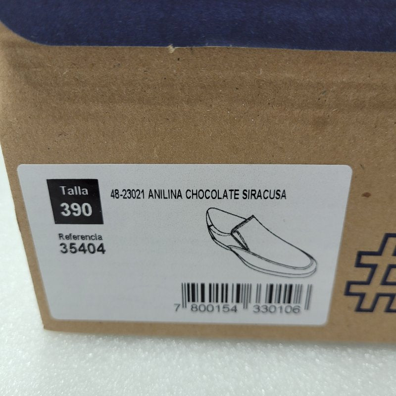 Zapatos De Vestir Guante Anilina Chocolate  Siracusa Cafe 39 Masculino