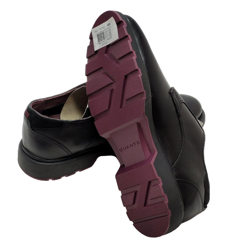 Zapato Guante Anilina Nashville 35702 Negro 40 Masculino