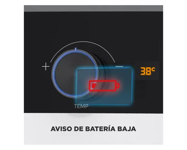 Calefont Tiro Natural Midea MGWH5-10MDNCLW-GL 5 Litros, Blanco