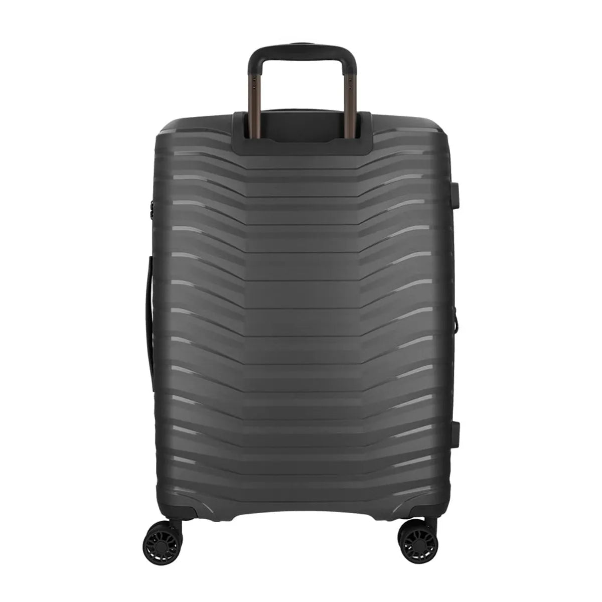 Maleta de Viaje Saxoline Titanium – Negro, Talla L, 106 Litros