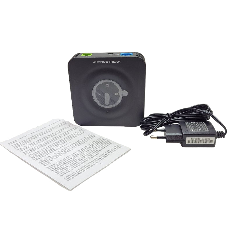 Adaptador De Telefono Analogico Grandstream Ht801 De 2 Puertos Negro