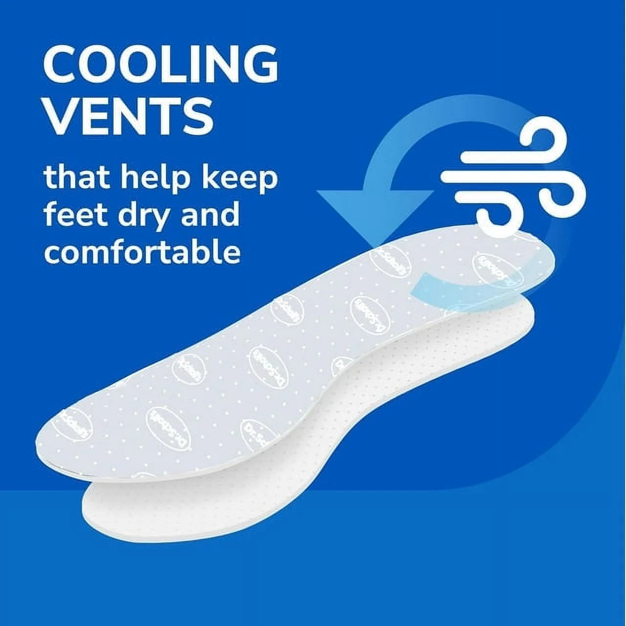 Plantillas Dr Scholls Double Air-Pillo Blanco 7-13 Unisex