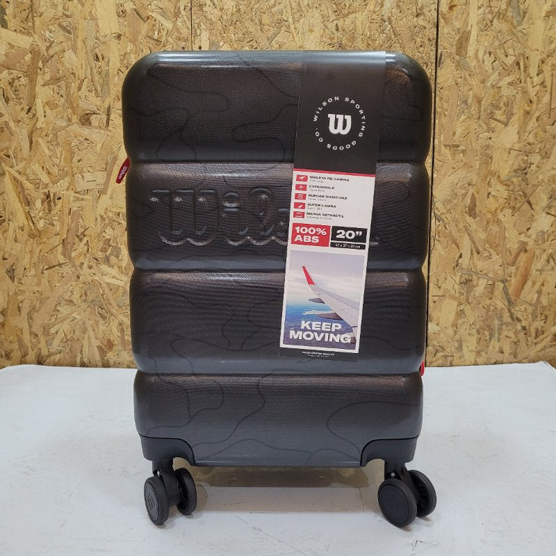 Maleta De Mano Wilson De Mano Rigida Lisa Negro 57 x 37 X 22 10 Kg