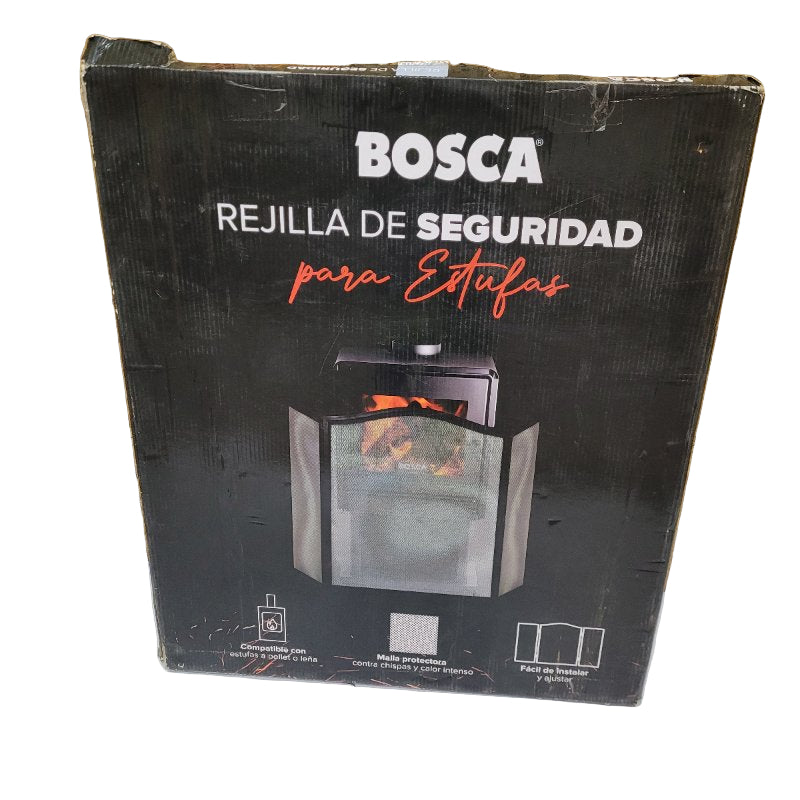 Rejilla  De Seguridad Bosca Para Estufas Negro
