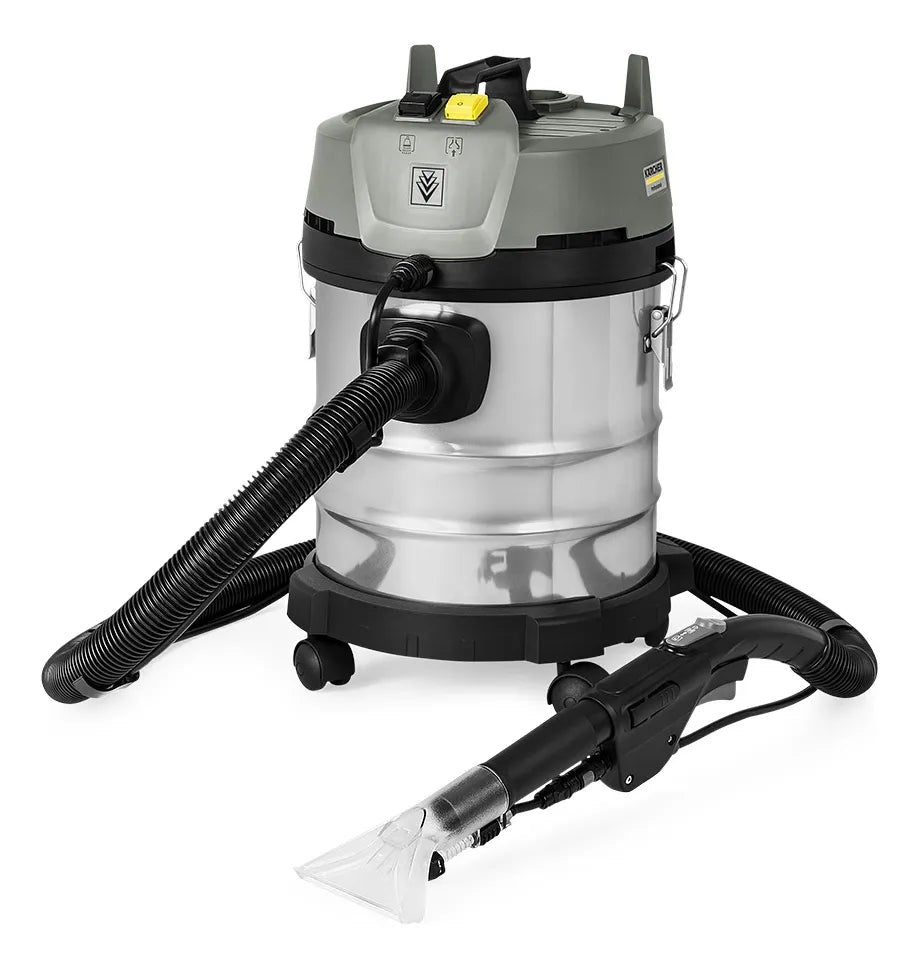 Lavadora Aspiradora 20 Litros Karcher Puzzi 4/20 Classic Gris 1700 W