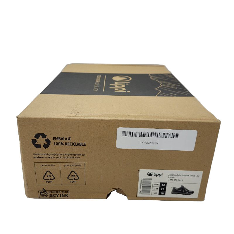 Zapato Lippi Tellus Low Cafe Eur 42 Masculino