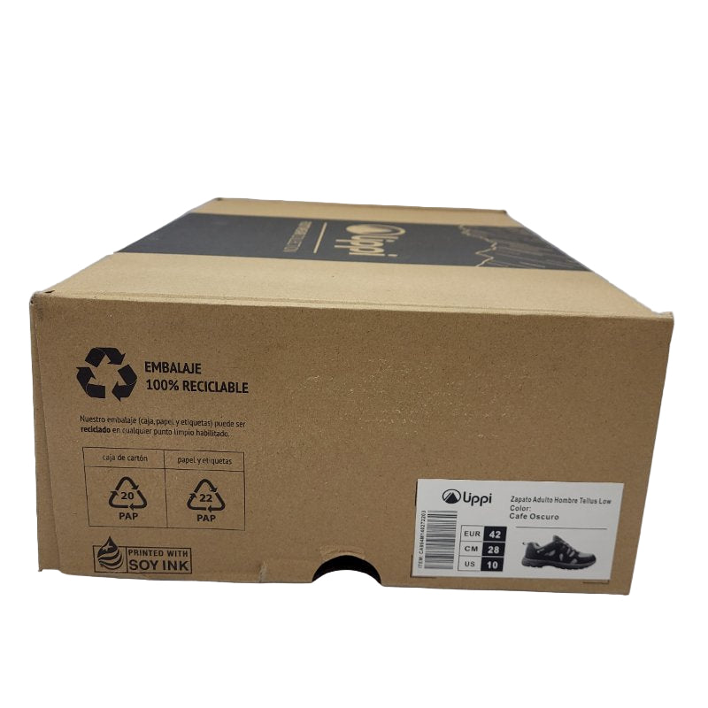 Zapato Lippi Tellus Low Cafe Eur 42 Masculino